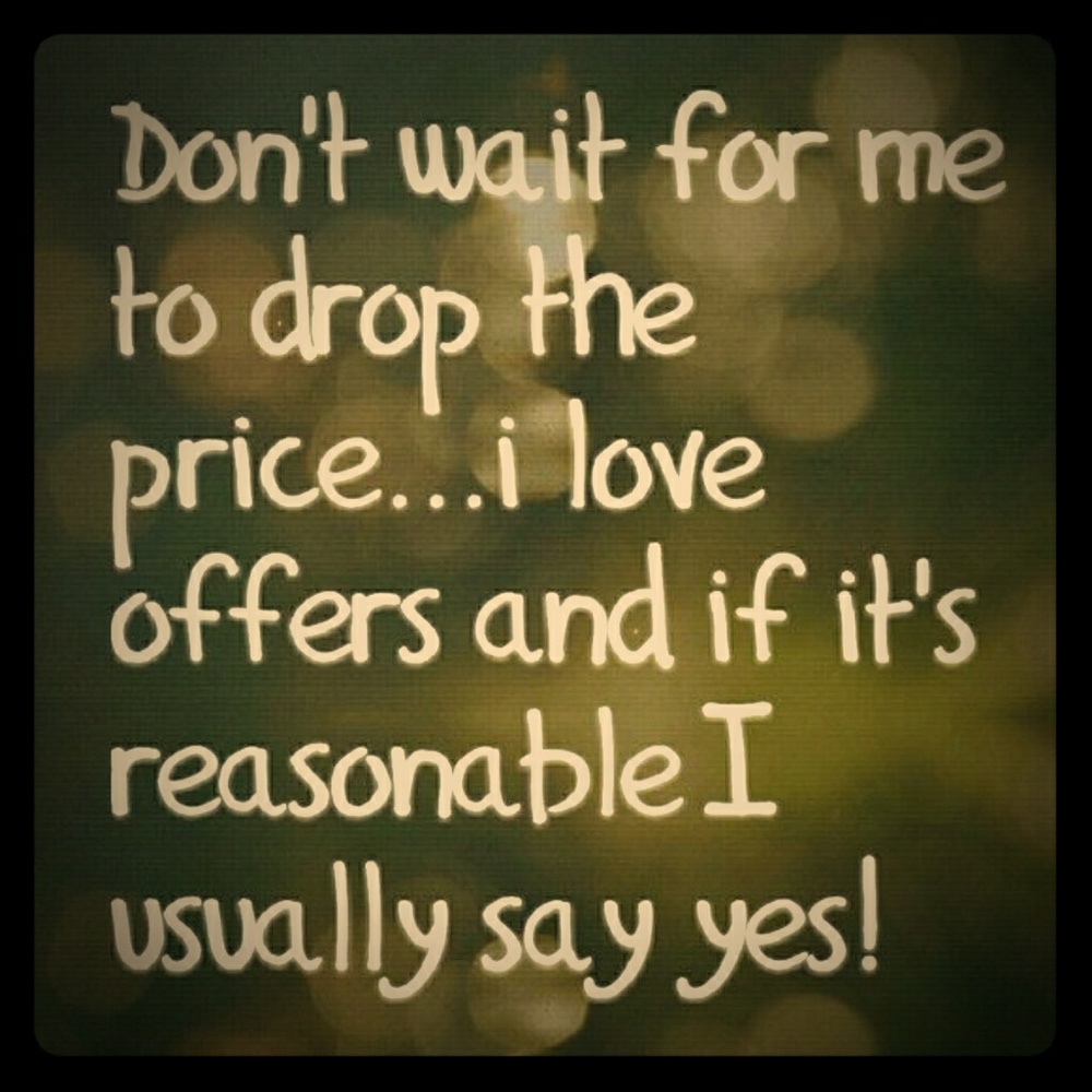 Make me an offer!